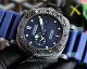 Perfect Replica Panerai Submersible GMT Navy Seals Blue Dial Blue Rubber Strap Watch (2)_th.jpg